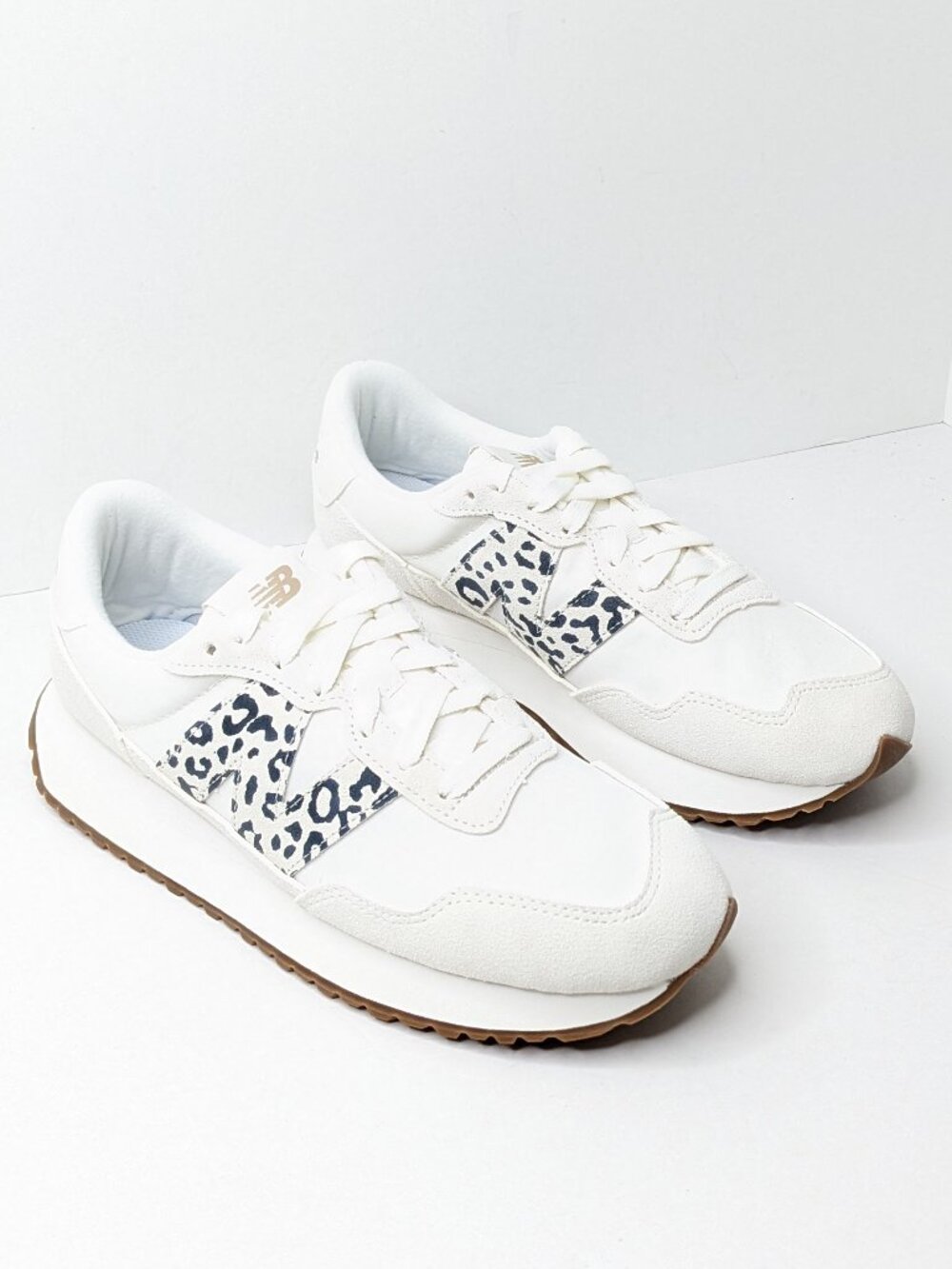 New Balance 237 Classic Sneakers White Black Womens 10
